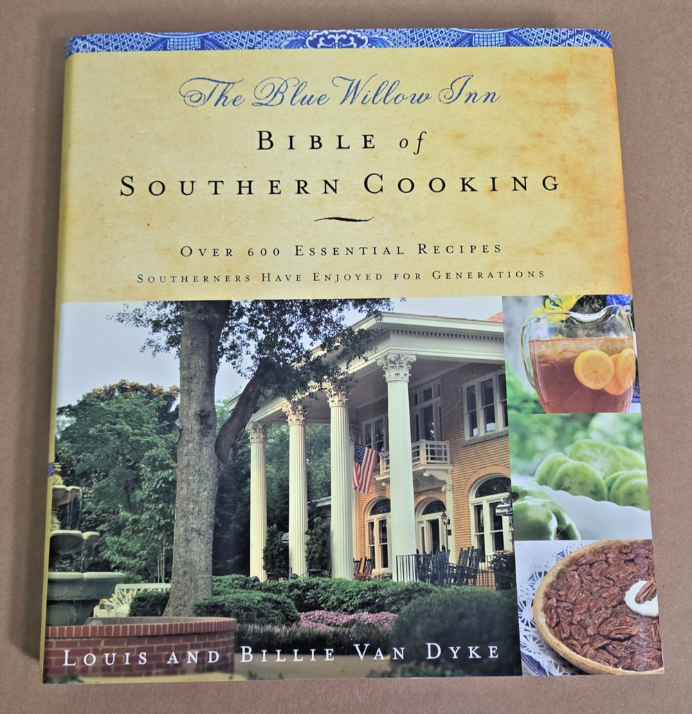 Blue Willow Inn Bible of Southern Cooking Cookbook 1st Edition HC Out of Print